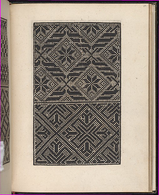Page from Ein new kunstlich Modelbuch...(Page 37r)