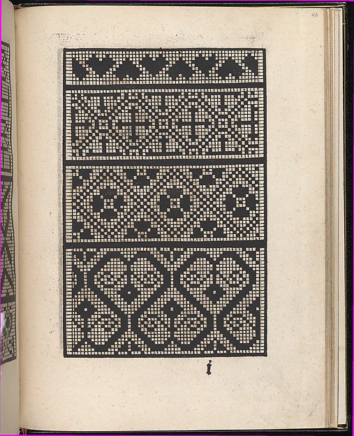Page from Ein new kunstlich Modelbuch...(Page 40r)