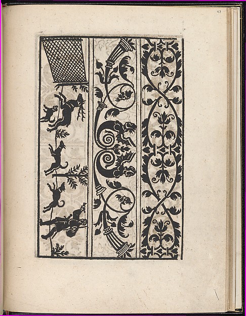 Page from Ein new kunstlich Modelbuch...(Page 43r)