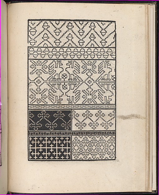 Page from Ein new kunstlich Modelbuch...(Page 45r)