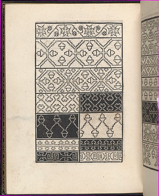 Page from Ein new kunstlich Modelbuch...(Page 45v)