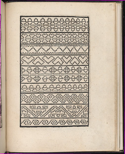 Page from Ein new kunstlich Modelbuch...(Page 47r)