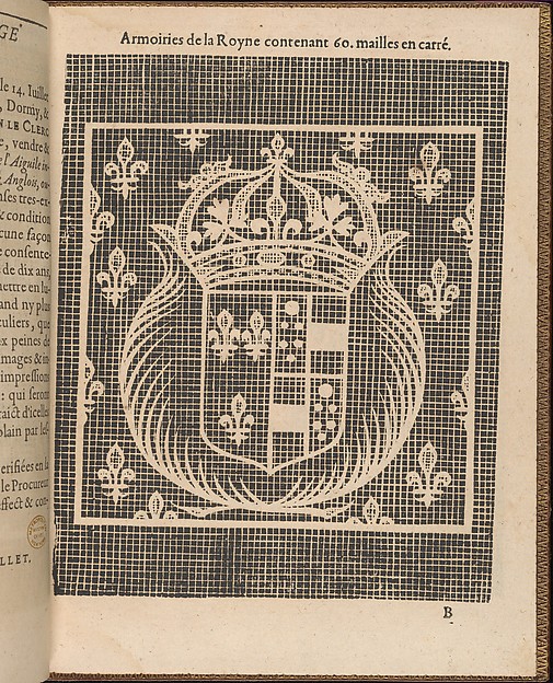 La Pratique de l'Aiguille, page 5 (recto)