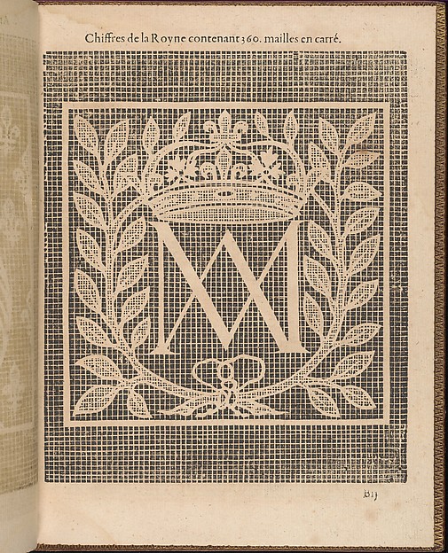 La Pratique de l'Aiguille, page 6 (recto)