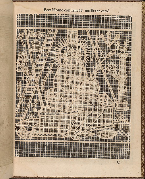 La Pratique de l'Aiguille, page 9 (recto)