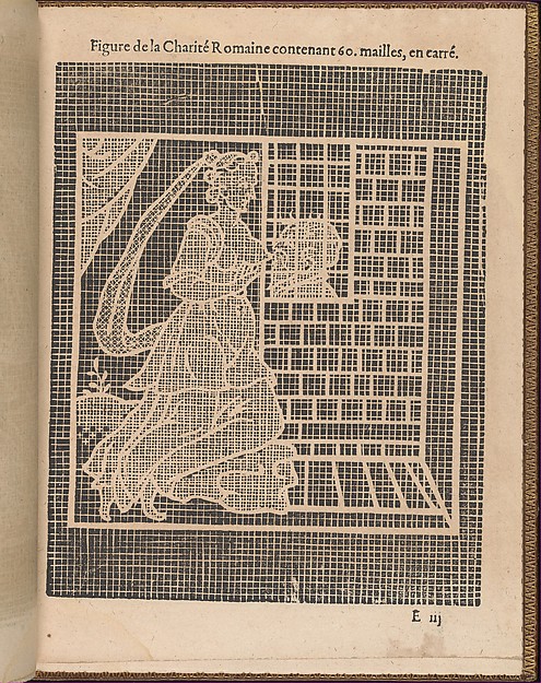 La Pratique de l'Aiguille, page 18 (recto)