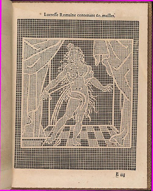 La Pratique de l'Aiguille, page 19 (recto)