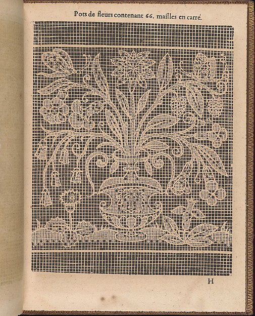 La Pratique de l'Aiguille, page 28 (recto)