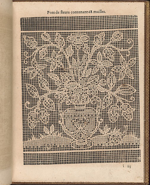 La Pratique de l'Aiguille, page 34 (recto)
