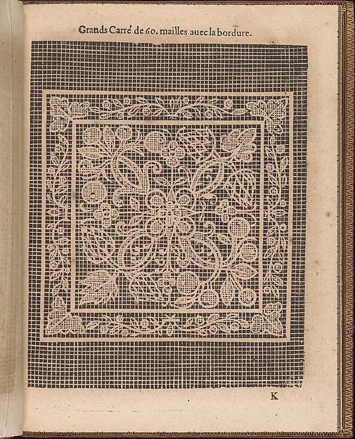 La Pratique de l'Aiguille, page 36 (recto)
