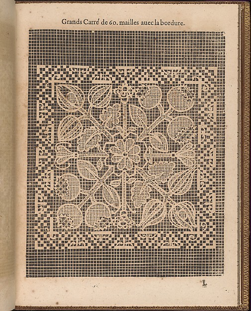 La Pratique de l'Aiguille, page 40 (recto)