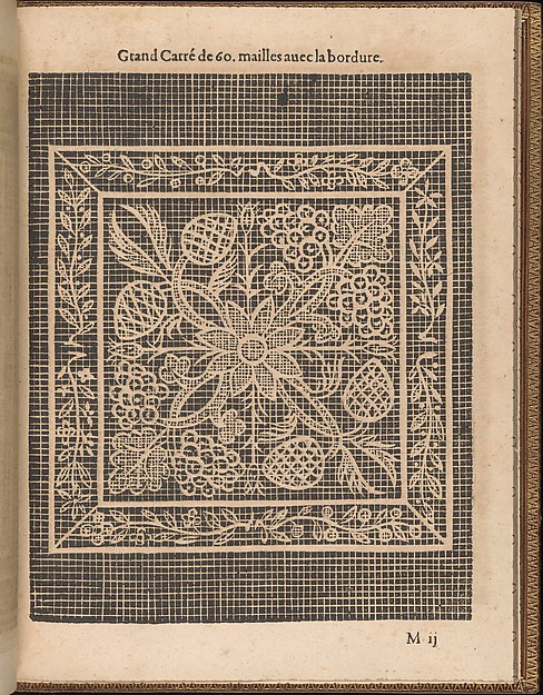 La Pratique de l'Aiguille, page 45 (recto)