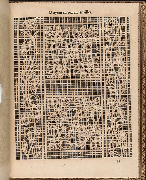 La Pratique de l'Aiguille, page 48 (recto)