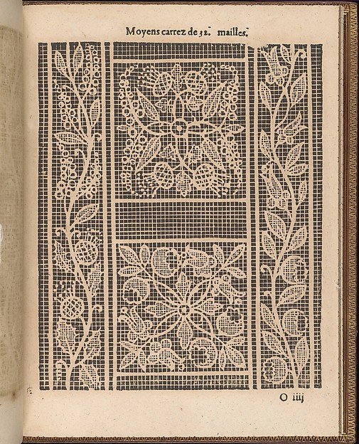 La Pratique de l'Aiguille, page 55 (recto)