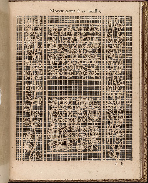 La Pratique de l'Aiguille, page 57 (recto) by Matthias Mignerak, The Metropolitan Museum of Art