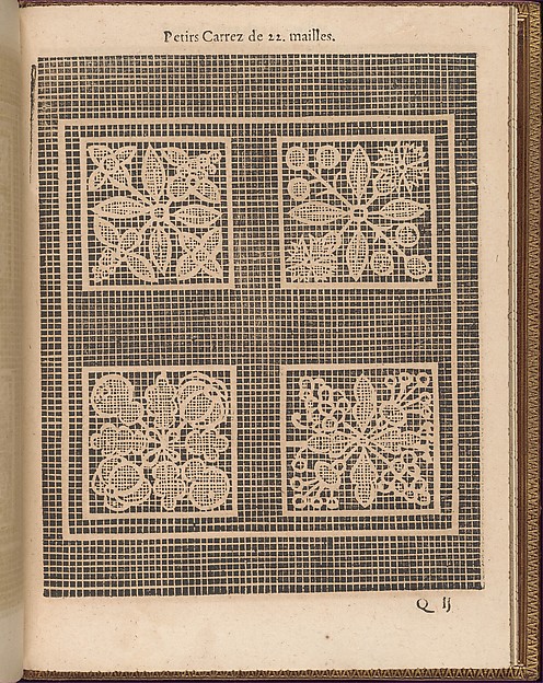 La Pratique de l'Aiguille, page 61 (recto)
