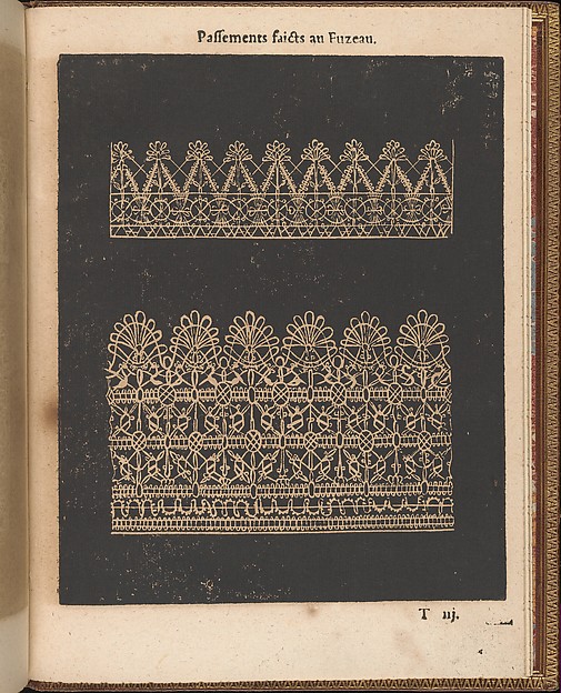 La Pratique de l'Aiguille, page 74 (recto)