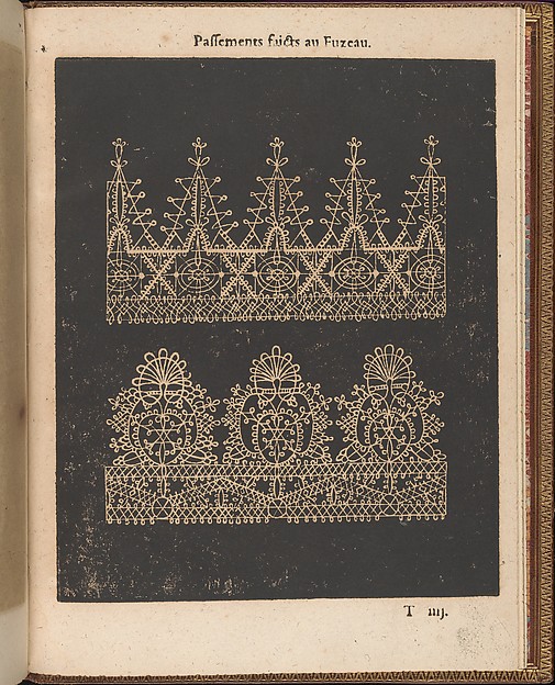 La Pratique de l'Aiguille, page 75 (recto)