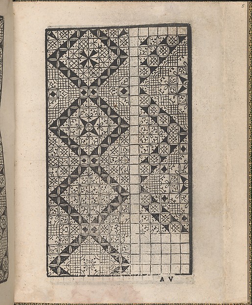 Ornamento delle belle & virtuose donne, page 3 (verso)