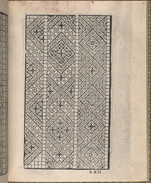 Ornamento delle belle & virtuose donne, page 7 (recto)