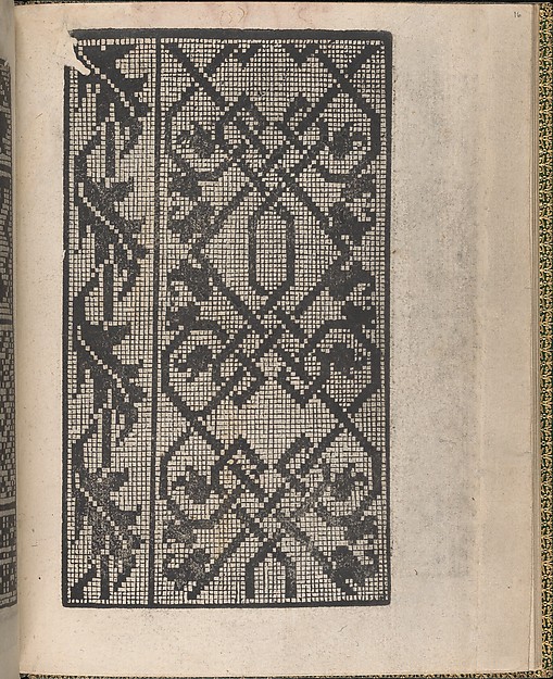 Ornamento delle belle & virtuose donne, page 9 (recto)