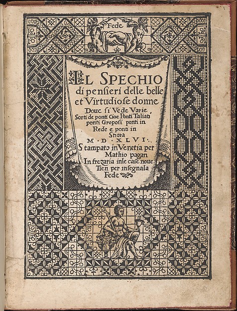 Spechio di pensieri delle belle et Virtudiose donne