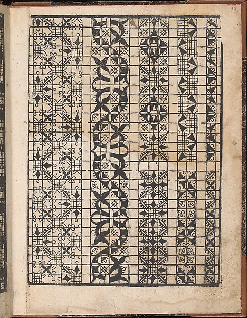 Spechio di pensieri delle belle et Virtudiose donne, page 12 (recto)