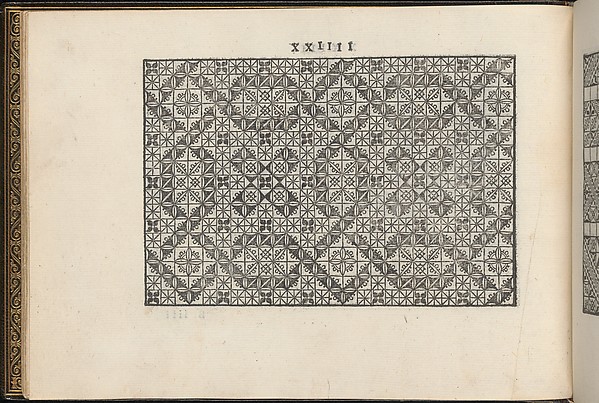 La Vera Perfettione del Disegno di varie sorti di recami, page 12 (verso)