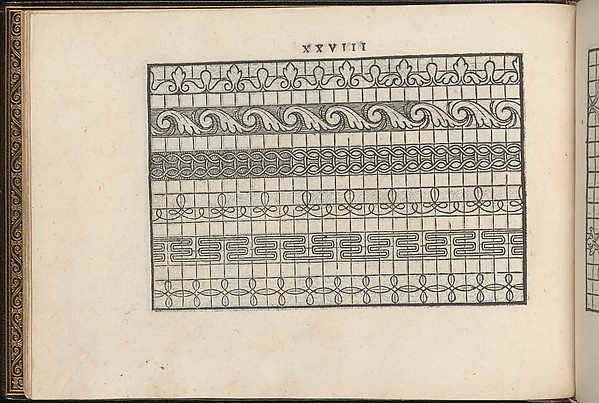 La Vera Perfettione del Disegno di varie sorti di recami, page 14 (verso)