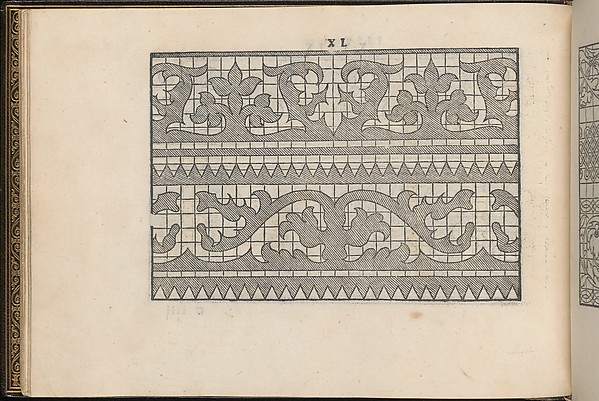 La Vera Perfettione del Disegno di varie sorti di recami, page 20 (verso)