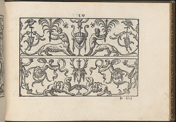 La Vera Perfettione del Disegno di varie sorti di recami, page 28 (recto)