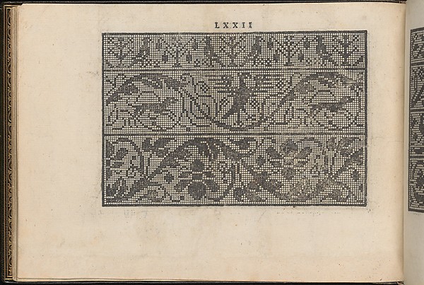 La Vera Perfettione del Disegno di varie sorti di recami, page 36 (verso)
