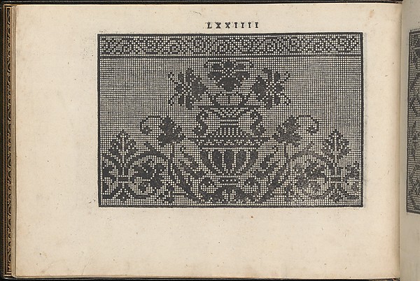 La Vera Perfettione del Disegno di varie sorti di recami, page 37 (verso)