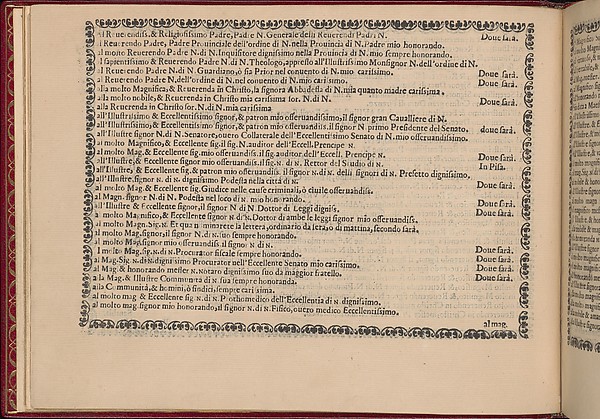Ghirlanda: Di sei vaghi fiori scielti da piu famosi Giardini d'Italia, page 5 (verso)