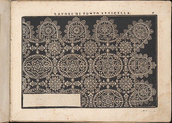 Fiore D'Ogni Virtu Per le Nobili Et Honeste Matrone, page 6 (recto)