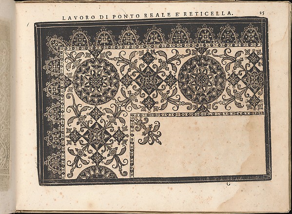Fiore D'Ogni Virtu Per le Nobili Et Honeste Matrone, page 25 (recto)