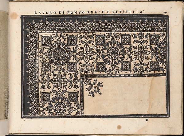 Fiore D'Ogni Virtu Per le Nobili Et Honeste Matrone, page 29 (recto)