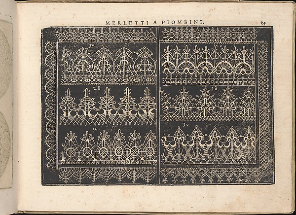 Fiore D'Ogni Virtu Per le Nobili Et Honeste Matrone, page 34 (recto)