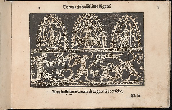 Corona delle Nobile et Virtuose Donne, Libro Terzo, page 5 (recto)