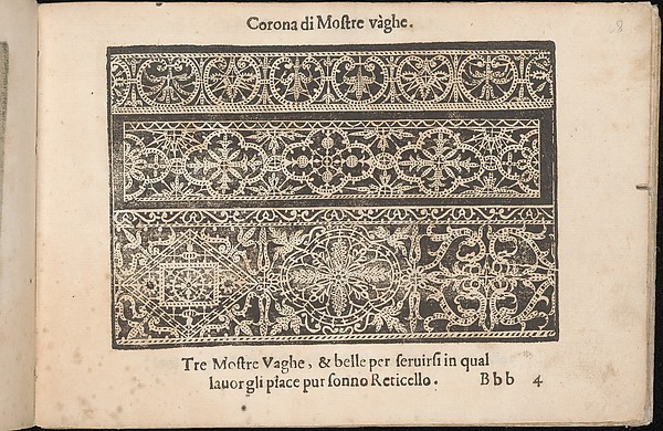 Corona delle Nobile et Virtuose Donne, Libro Terzo, page 8 (recto)