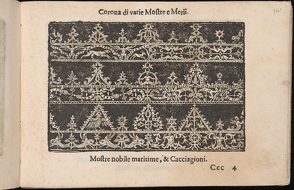 Corona delle Nobile et Virtuose Donne, Libro Terzo, page 16 (recto)