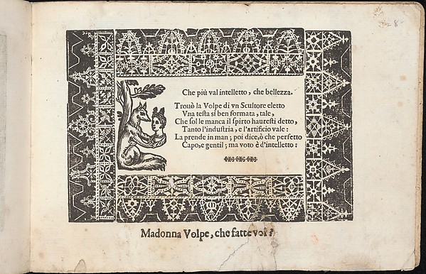 Corona delle Nobile et Virtuose Donne, Libro Terzo, page 28 (recto)