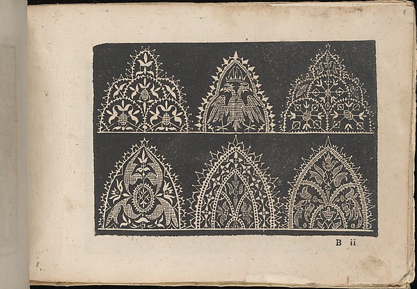Fiori di Ricami Nuovamente Posti in Luce, page 8 (recto)