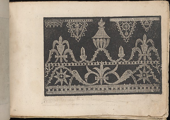 Fiori di Ricami Nuovamente Posti in Luce, page 12 (recto)