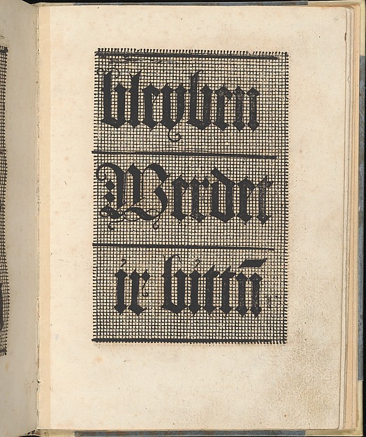 Ein ney Furmbüchlein, Page 4, recto