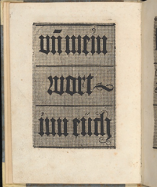 Ein ney Furmbüchlein, Page 3, verso
