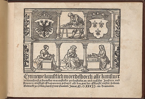 Titel page from Eyn Newe kunstlich moetdelboech alle kunst (Page 1r)