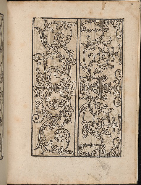 Ein new Modelbuch..., page 11 (recto)