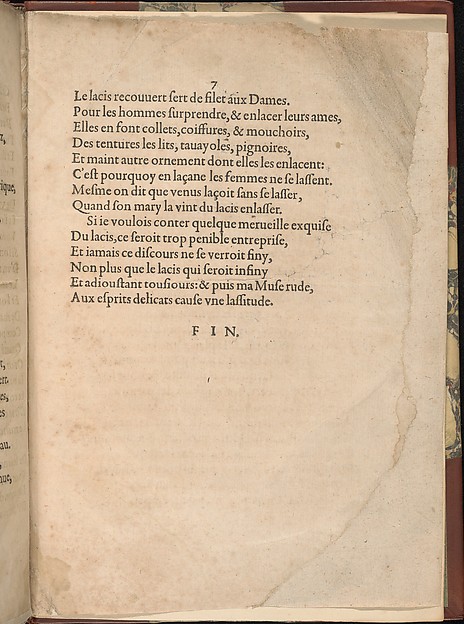 Les Secondes Oeuvres, et Subtiles Inventions De Lingerie du Seigneur Federic de Vinciolo Venitien, page 68 (recto)