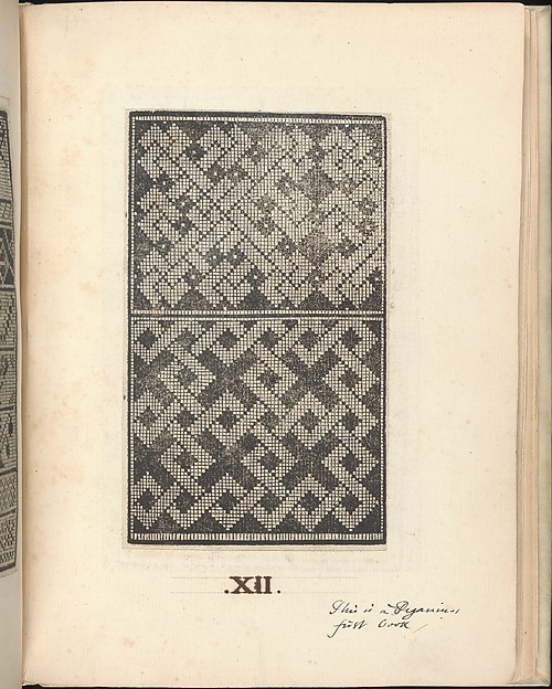 Esemplario di lavori, page 12 (recto)